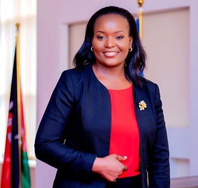 Portrait of Hon. Harriette Chiggai, Founder and Chair of the Harriette Chiggai Foundation, and President's Advisor on Women's Rights, Republic of Kenya.